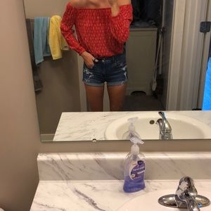 Cute stretchy denim shorts!